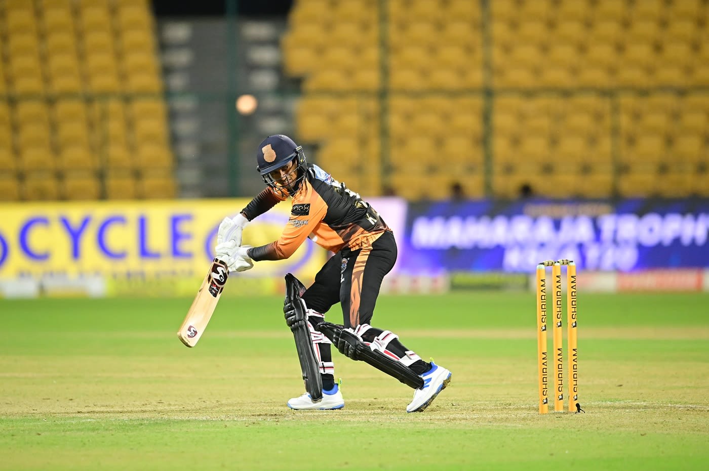 Krishnan Shrijith finished as the leading run-scorer for Hubli Tigers
