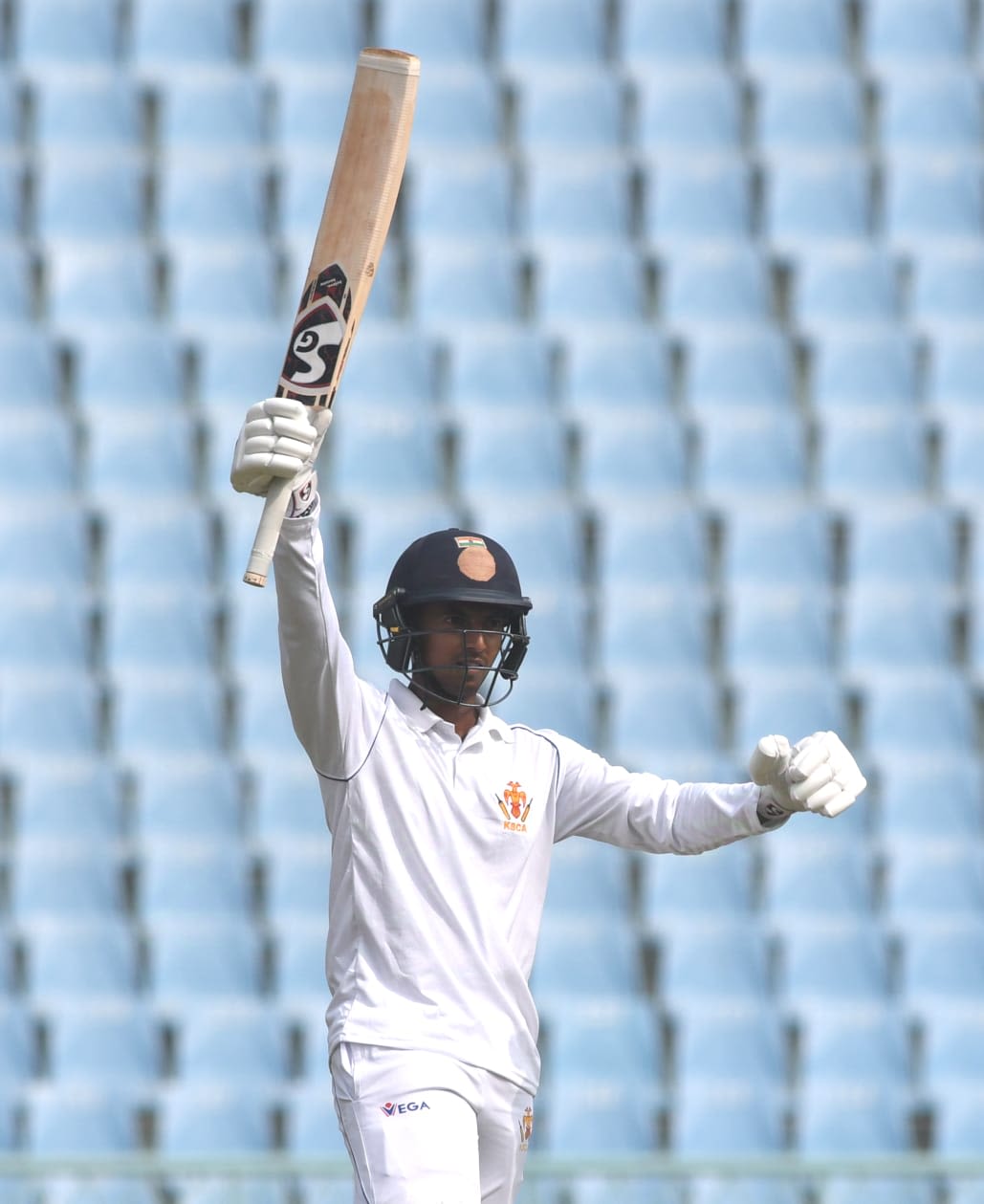 Krishnan Shrijith scored a century on Ranji Trophy debut