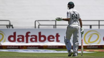 Shan Masood 'baffled' by Hawkeye trajectory following lbw dismissal