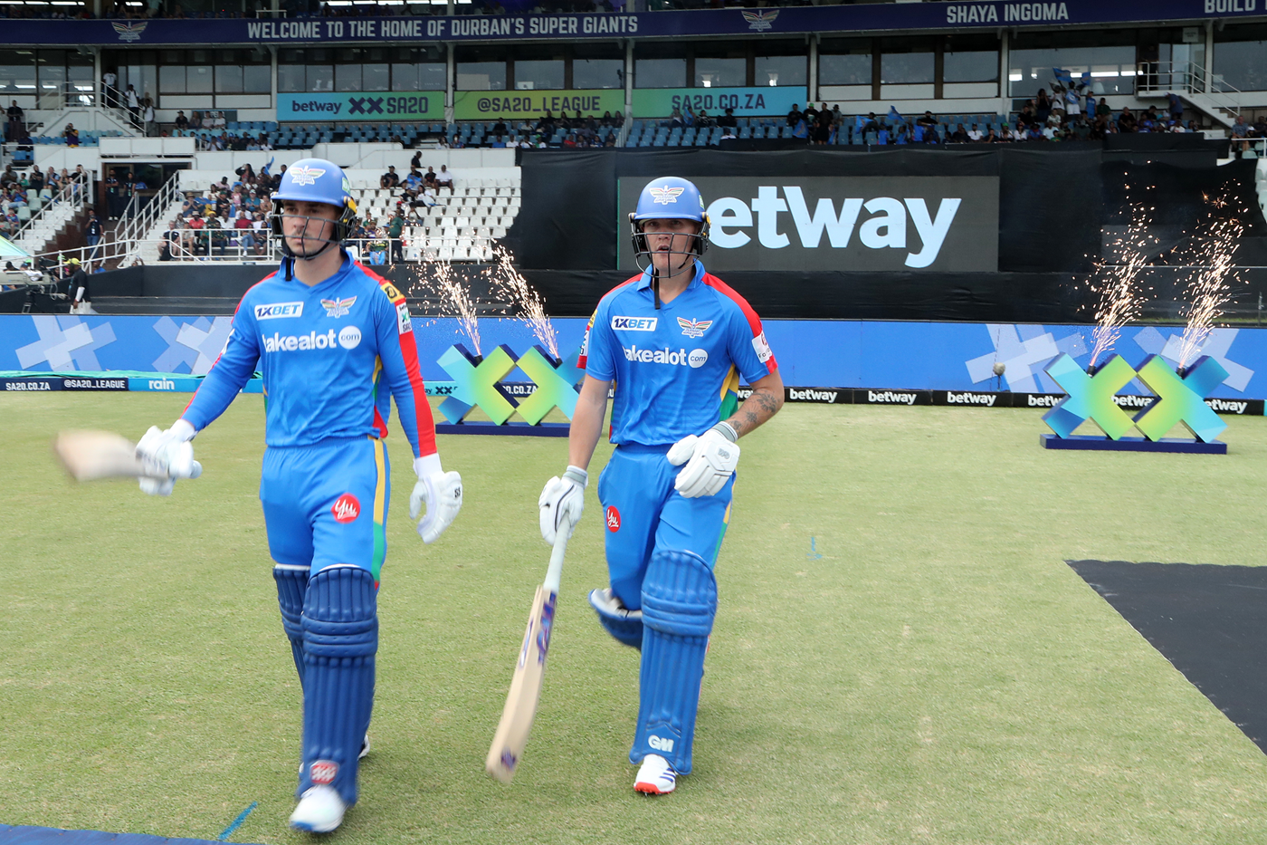 Bryce Parsons and Matthew Breetzke got Durban Super Giants off to a quick start