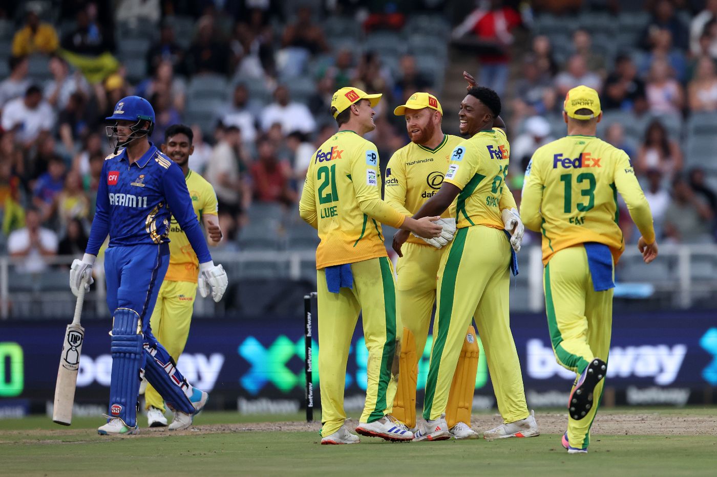 Lutho Sipamla was among the wickets as Joburg Super Kings cut through MI Cape Town