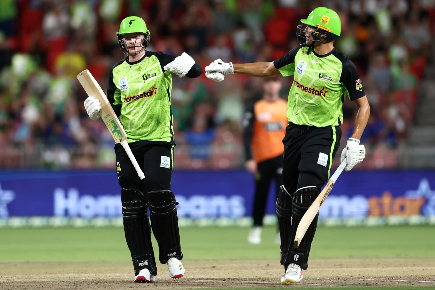 Tom Andrews and Chris Green gave Thunder the finish they desperately sought