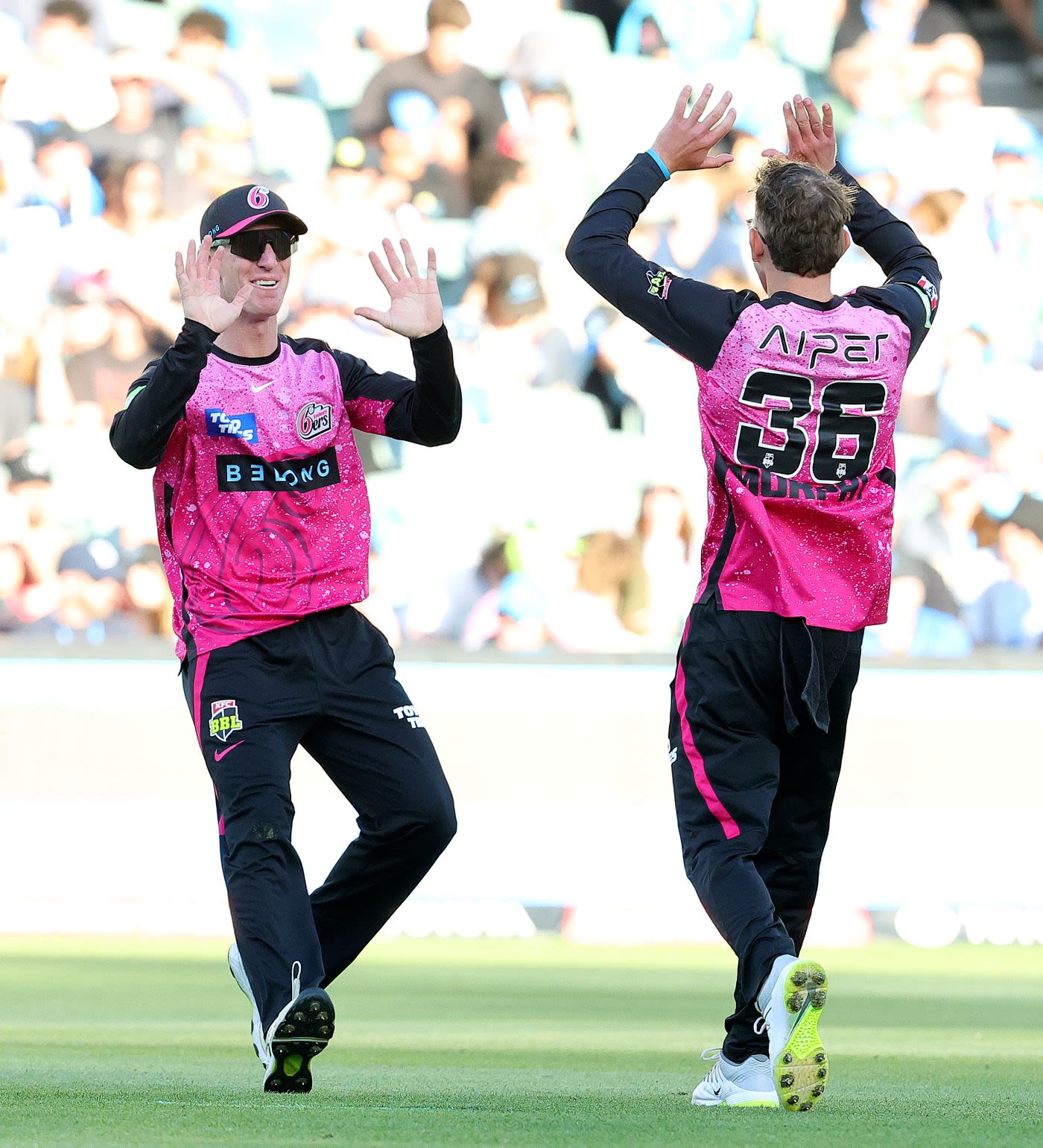 Todd Murphy took two wickets in an over