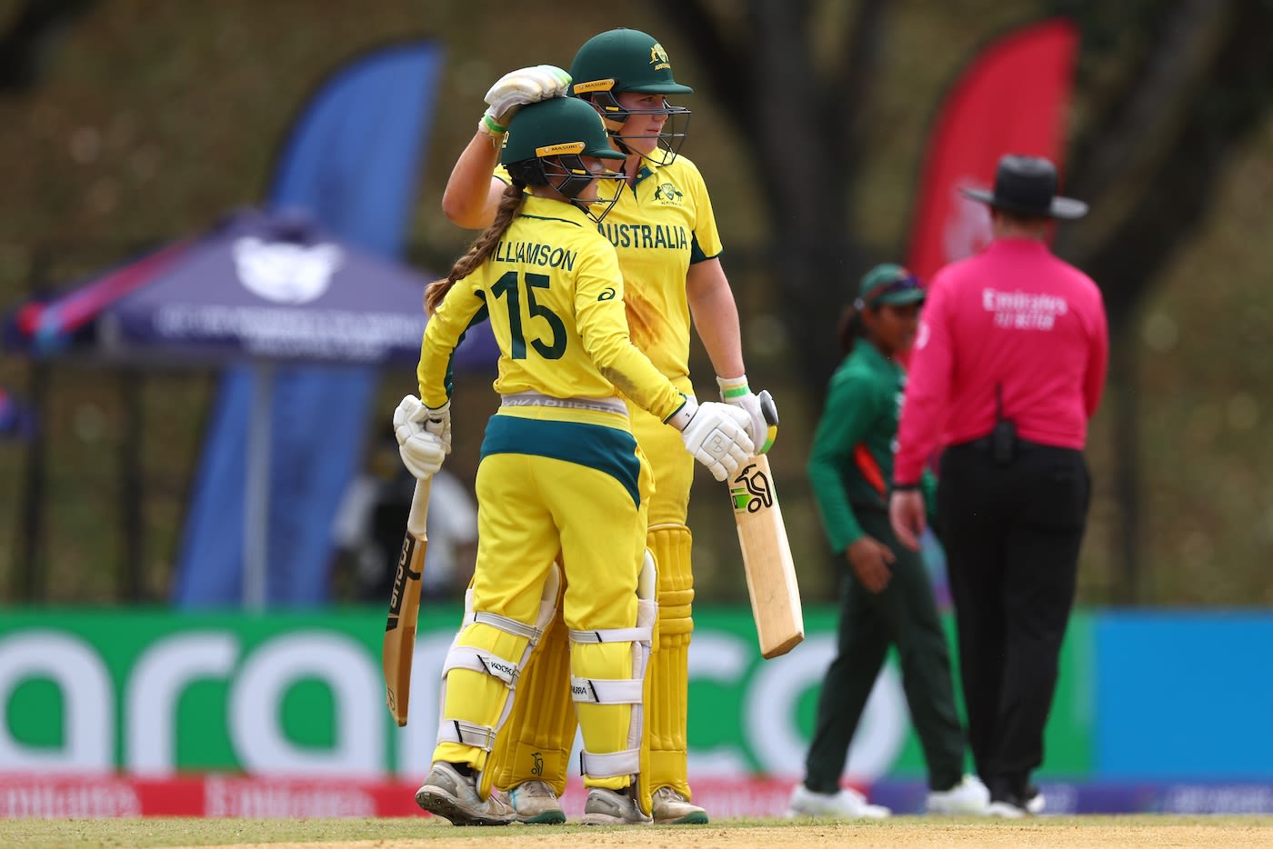 Ella Briscoe and Tegan Williamson took Australia to victory
