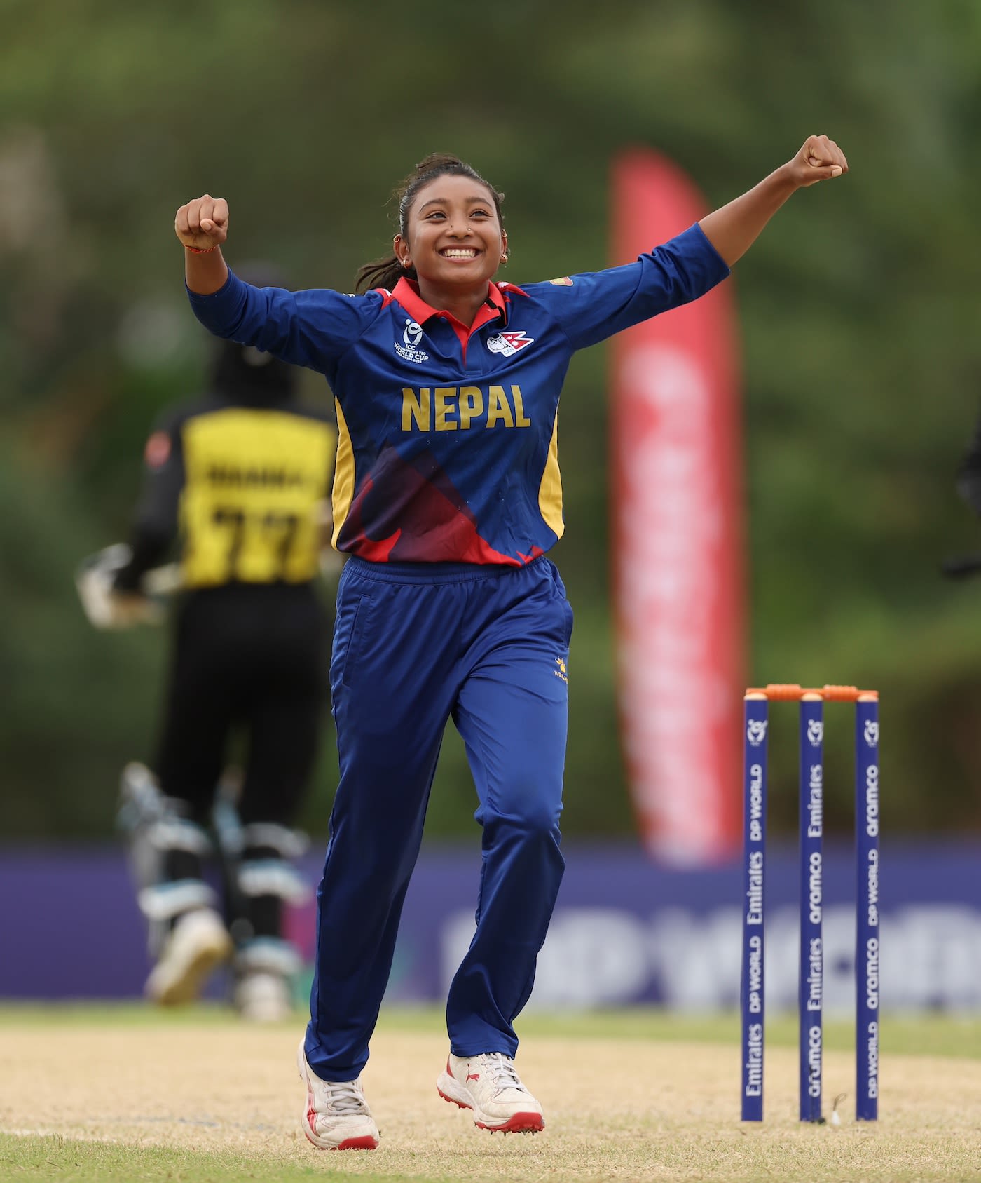 Rachana Chaudhary conceded just five runs while picking up three wickets
