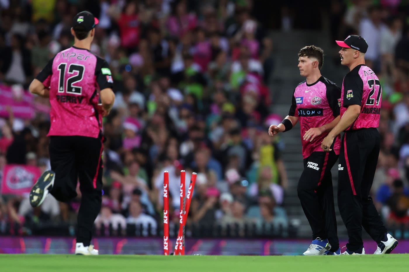 Hayden Kerr took two key wickets