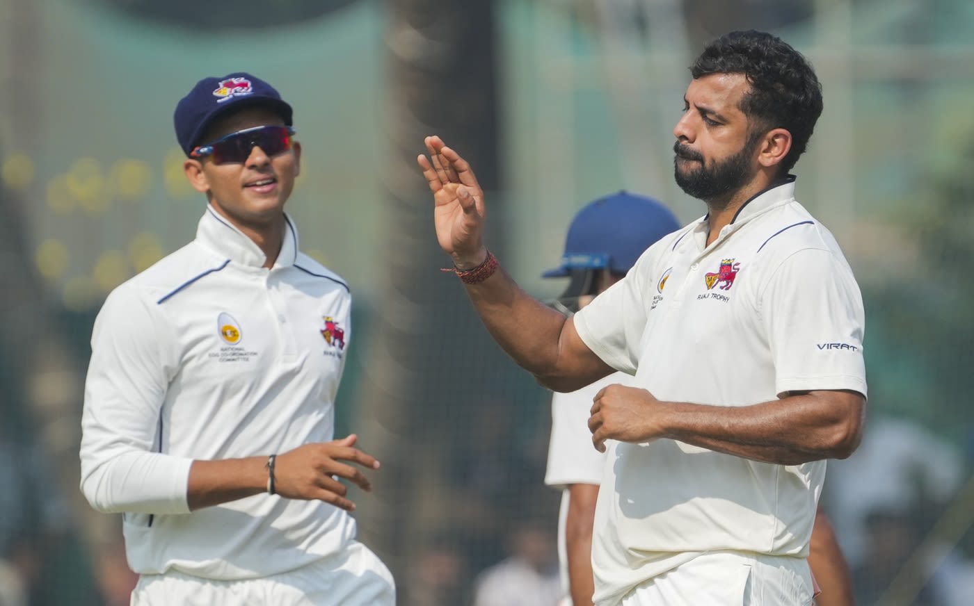 Mohit Avasthi finished with six wickets in the match