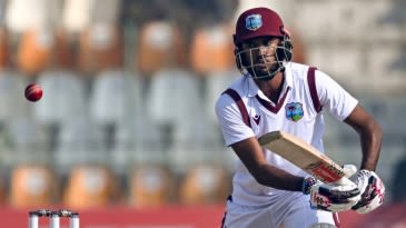 Brathwaite, lower order and spinners push WI ahead as Pakistan stutter in 254 chase