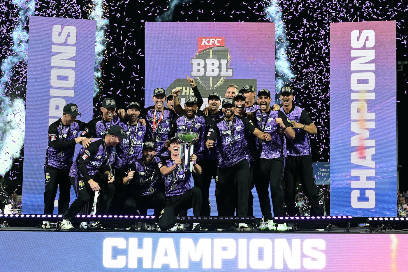 It took 14 seasons but Hobart Hurricanes finally have a BBL title win