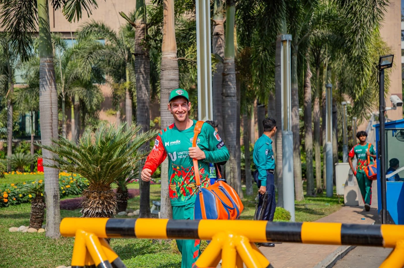 William Bosisto at the Bangladesh Premier League