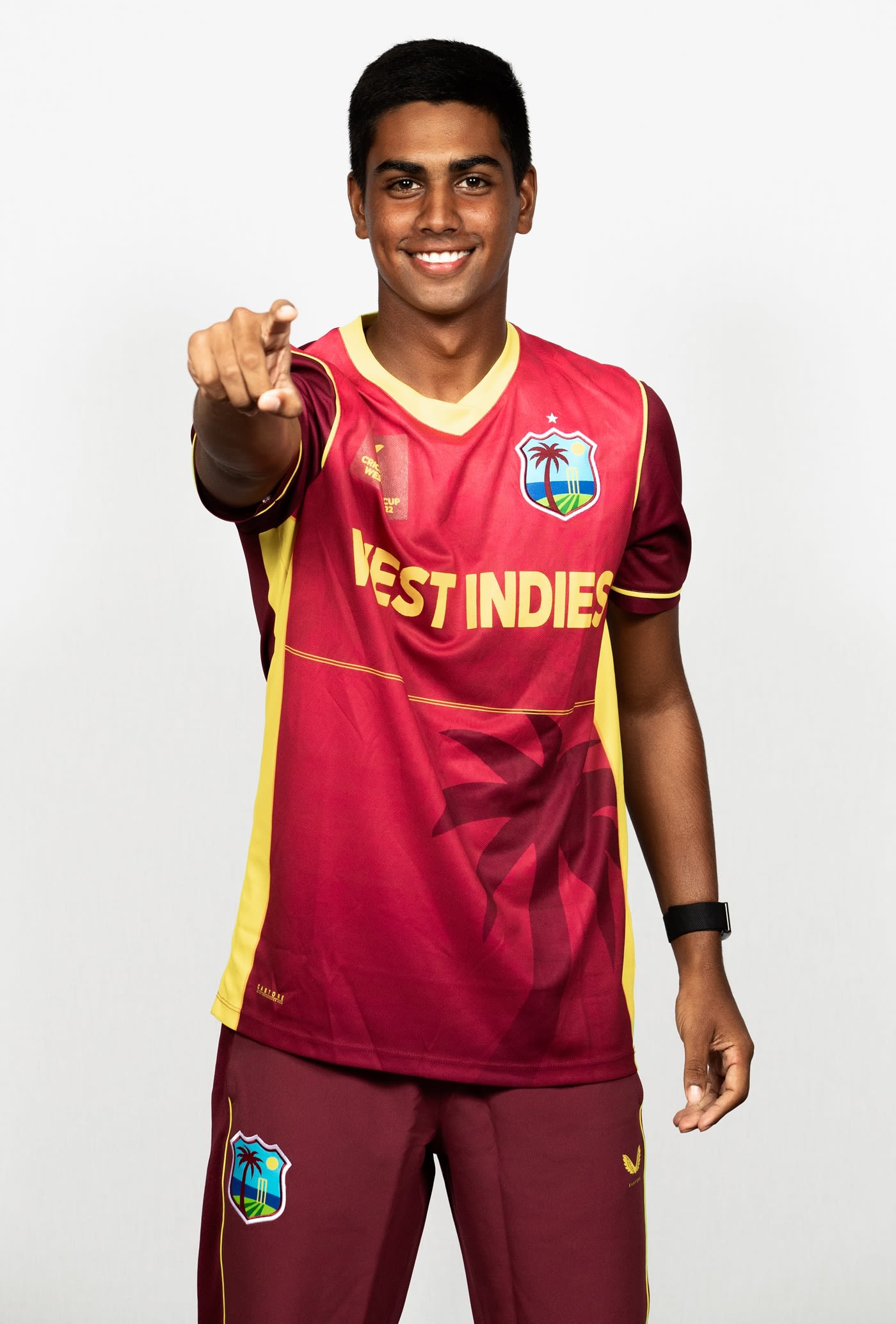 Matthew Nandu strikes a pose