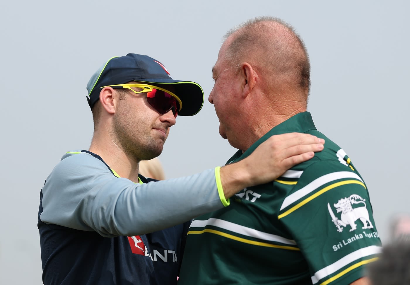 Josh Inglis got his cap from Geoff Marsh