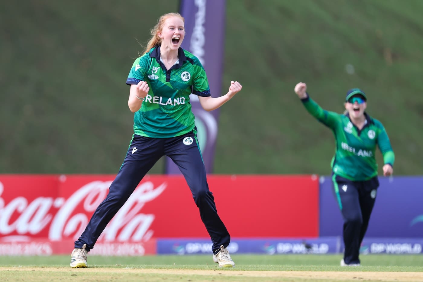 Kia McCartney was economical and picked up two wickets