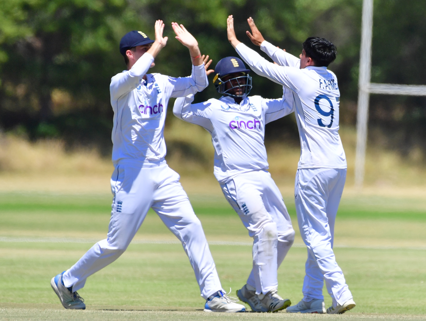 Farhan Ahmed completed an impressive allround display with five wickets