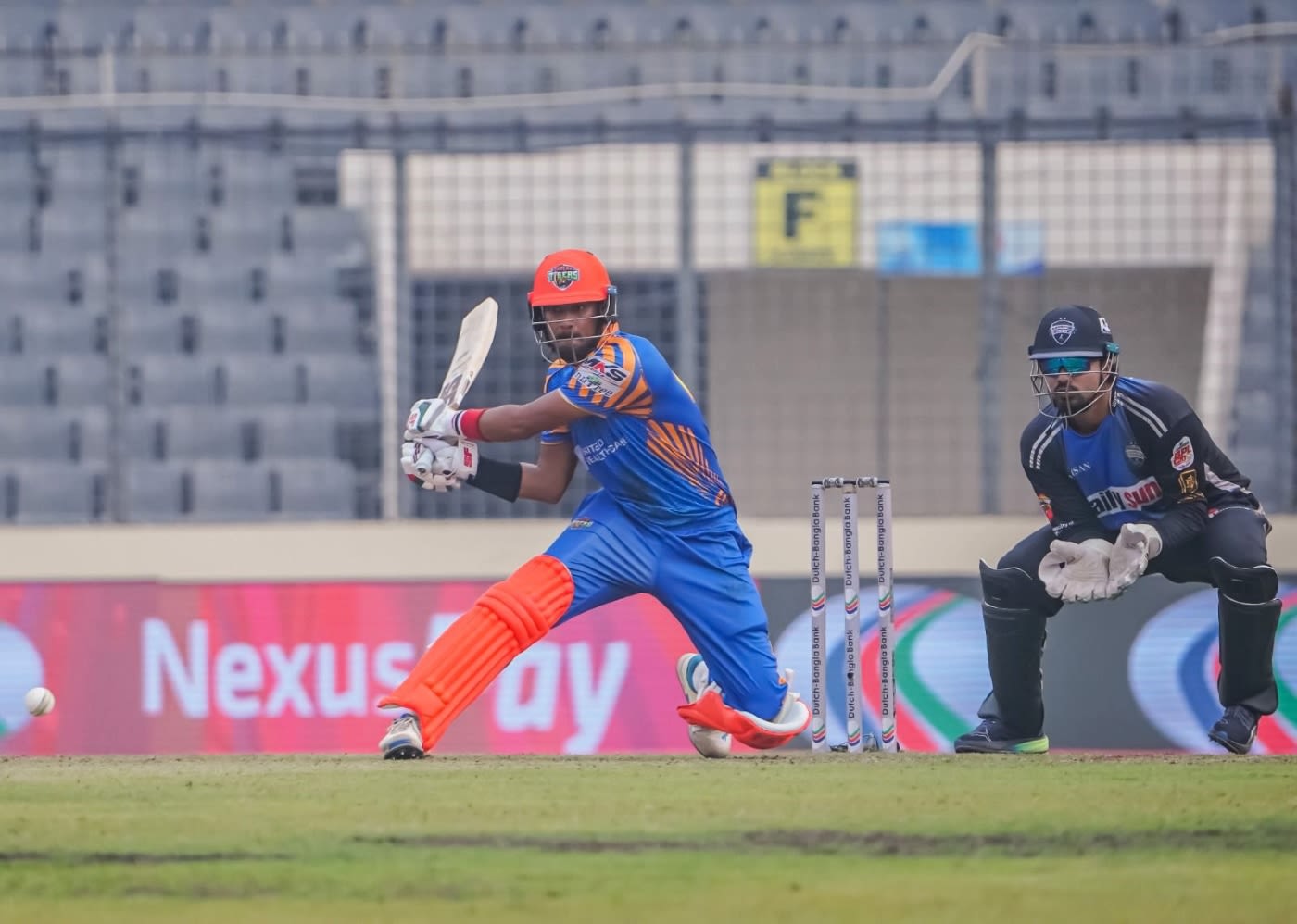 Mohammad Naim hit seven fours and eight sixes