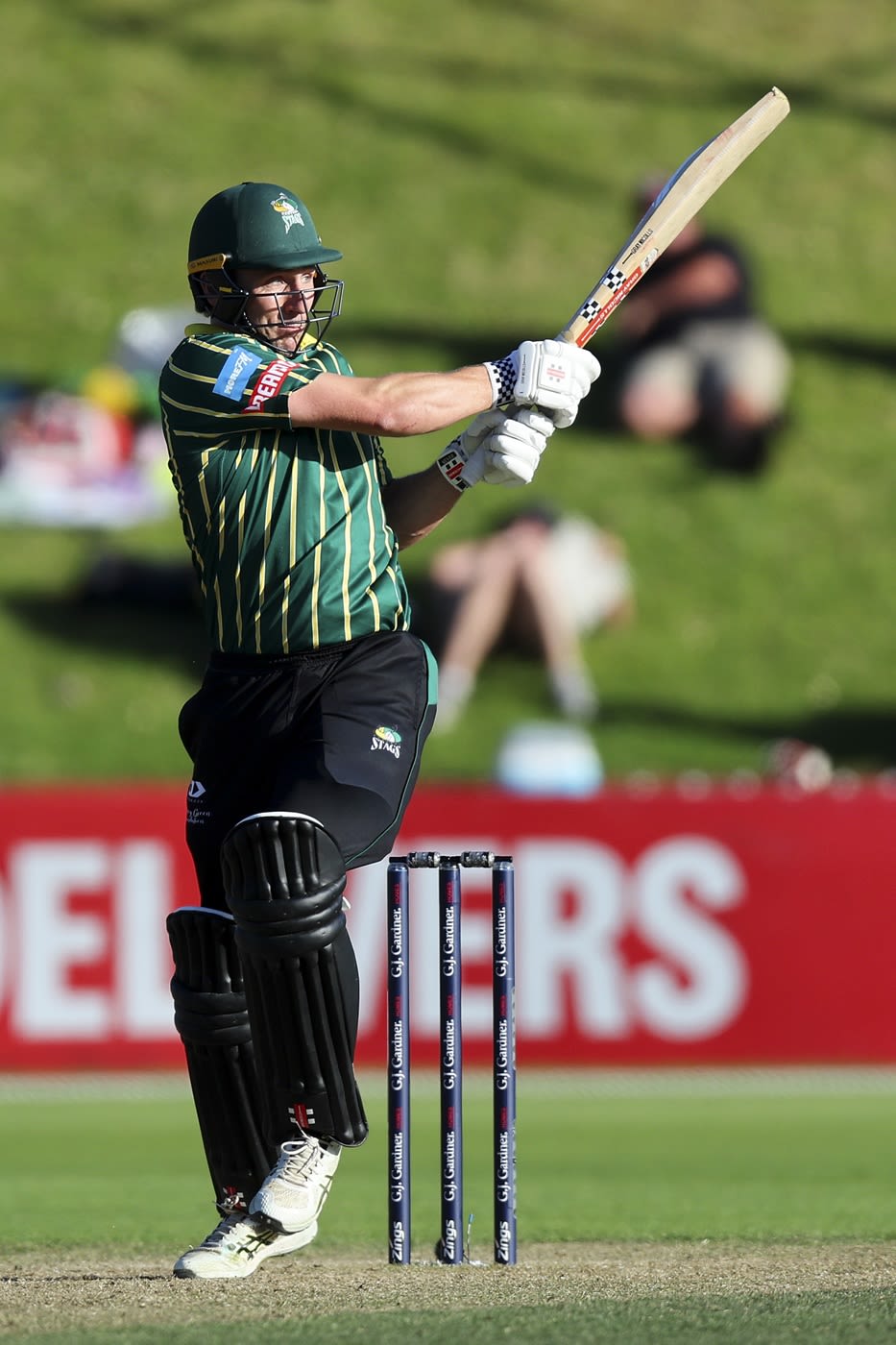 Dane Cleaver top-scored for Central Districts in the Men's Super Smash final