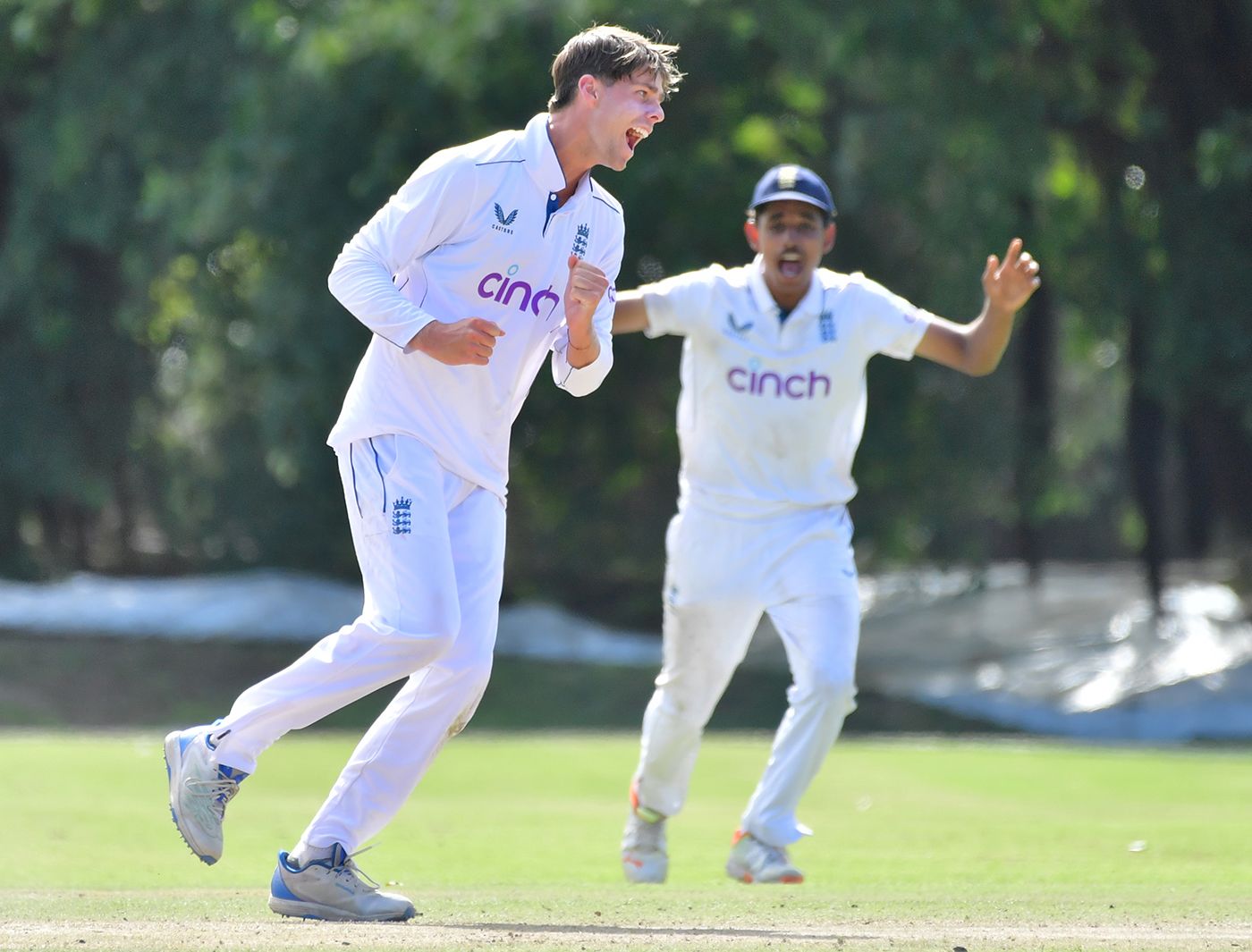 Archie Vaughan claimed a five-wicket haul