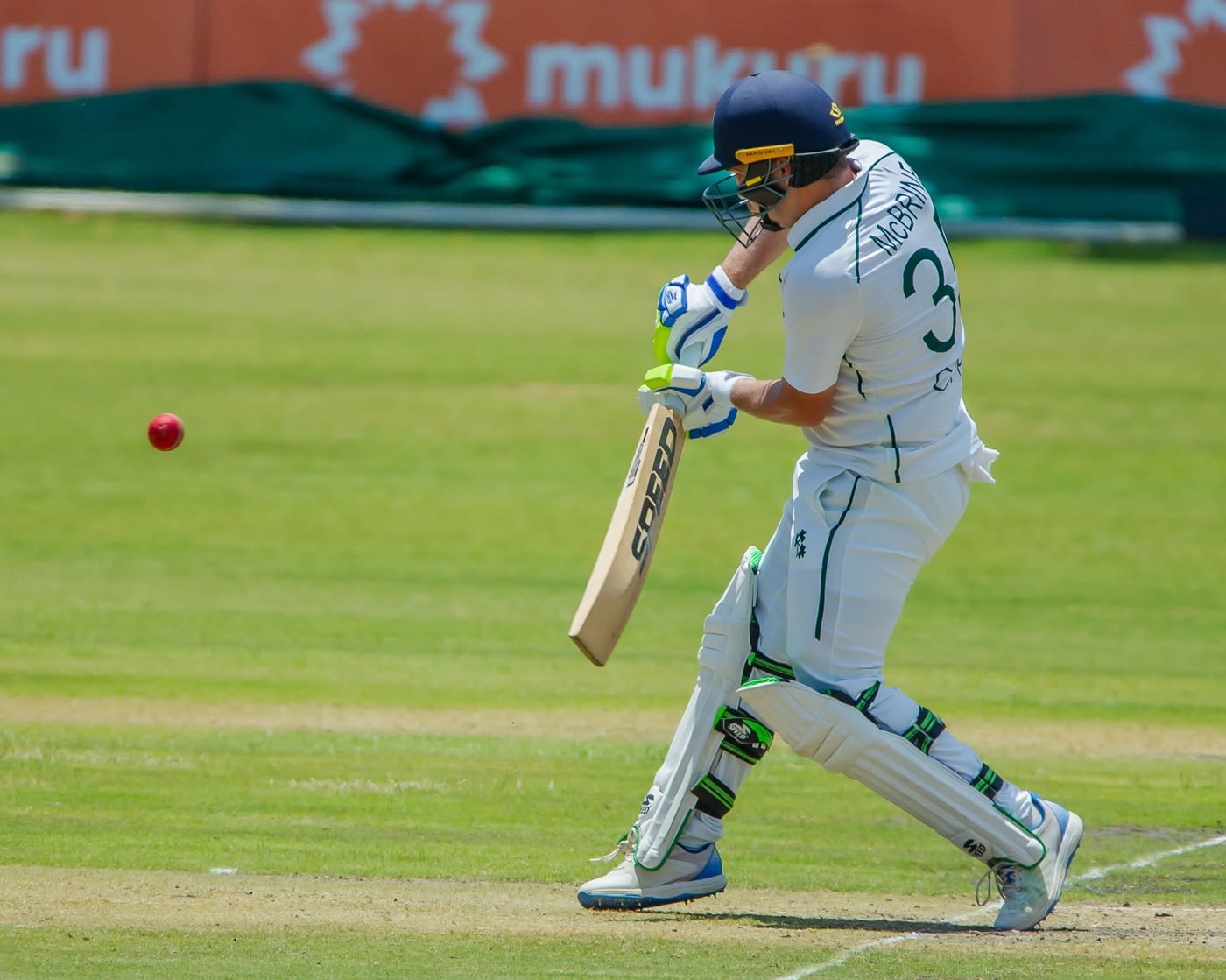 Andy McBrine top-scored for Ireland with an unbeaten 90