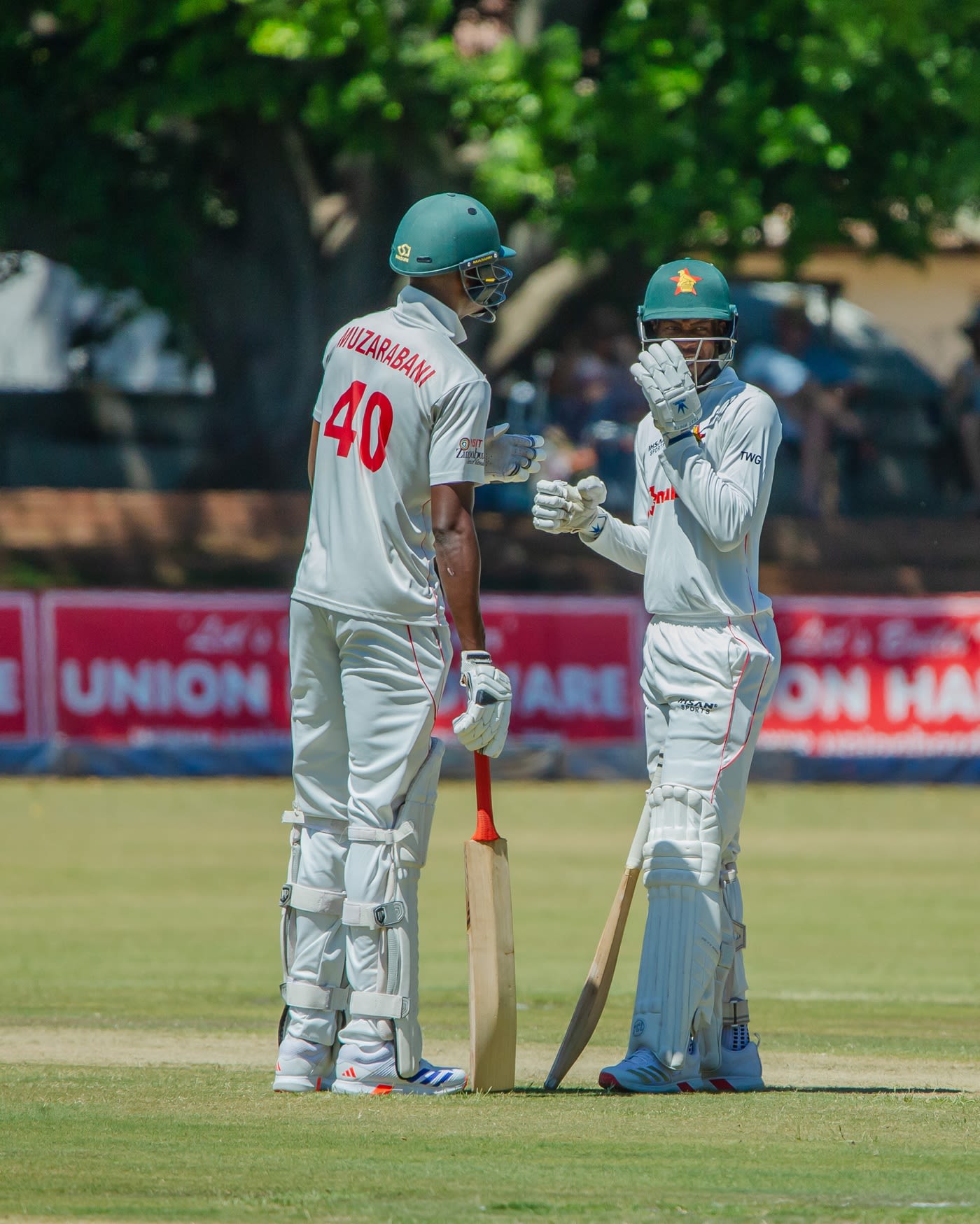 Blessing Muzarabani and Trevor Gwandu dragged Zimbabwe to a first-innings lead