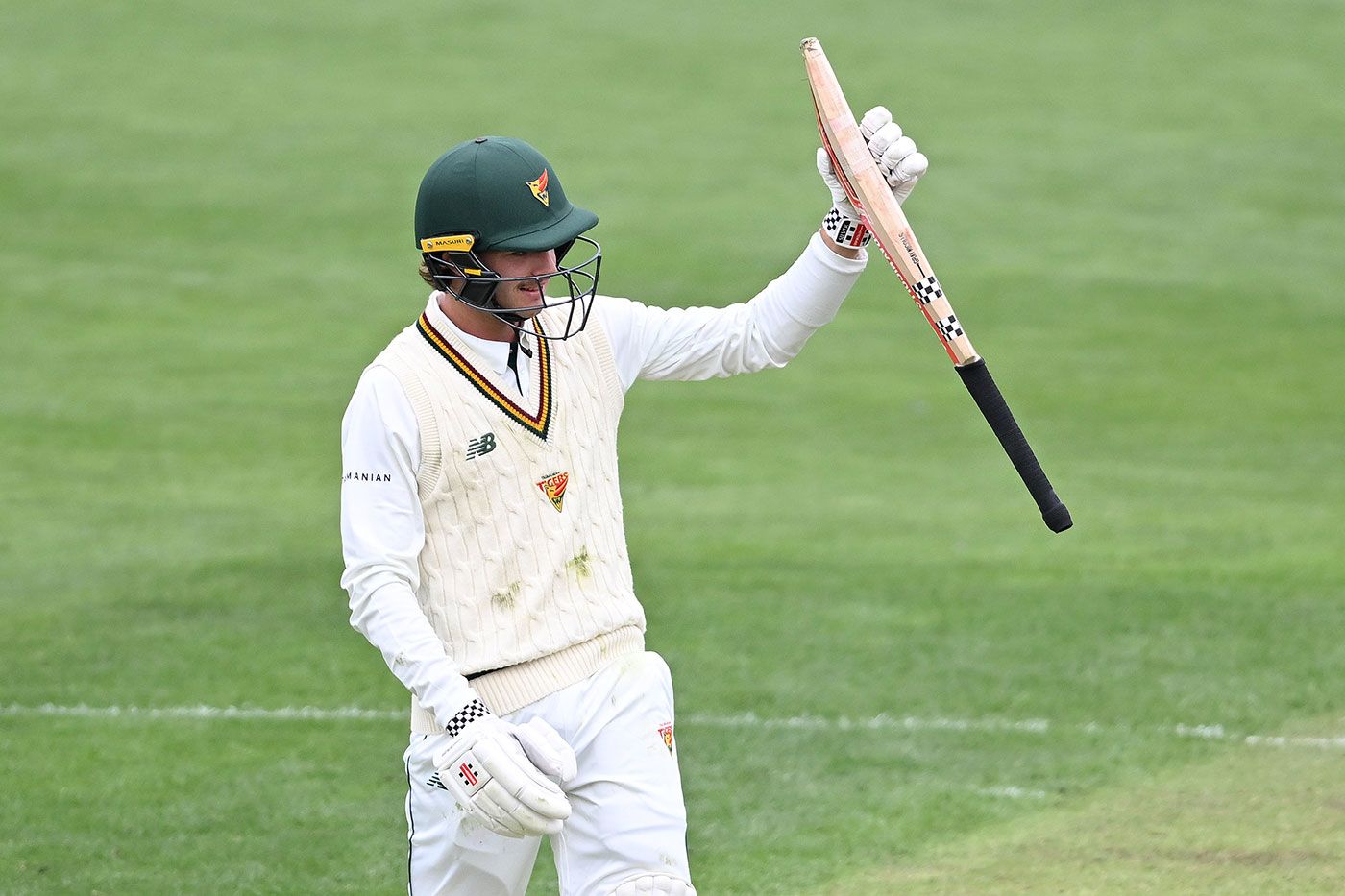 Aidan O'Connor made a half-century on his first-class debut