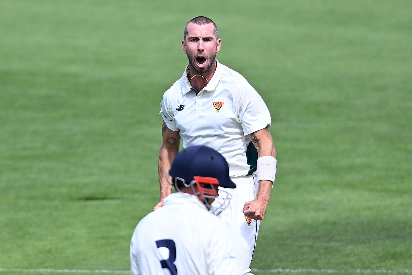 Kieran Elliott's six wickets bowled Tasmania to a thrilling victory