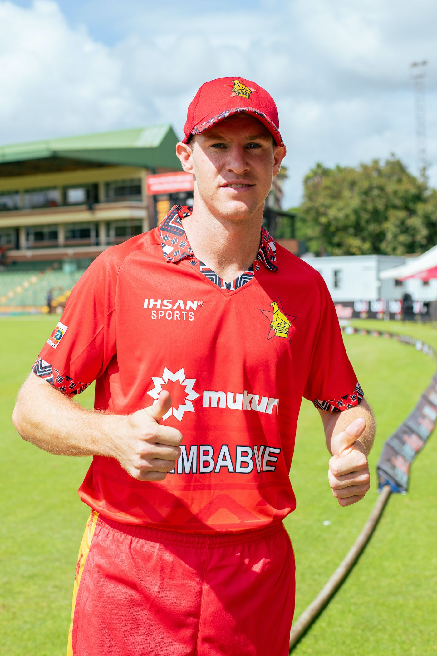 Johnathan Campbell got his maiden ODI cap