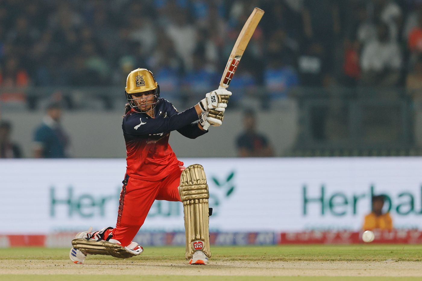 Raghvi Bist played the support act in a big stand with Ellyse Perry