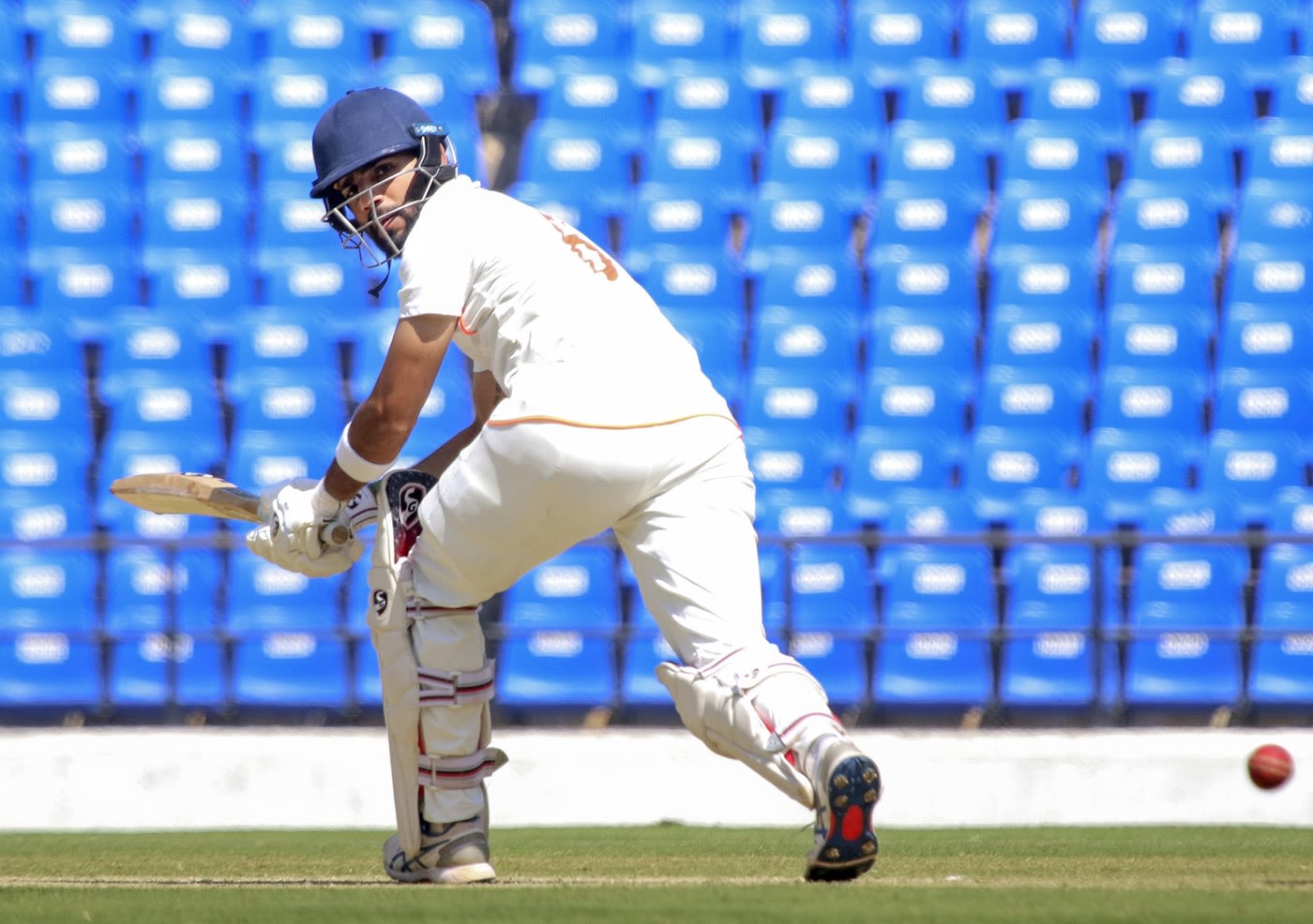 Dhruv Shorey scored 74 off 109 balls