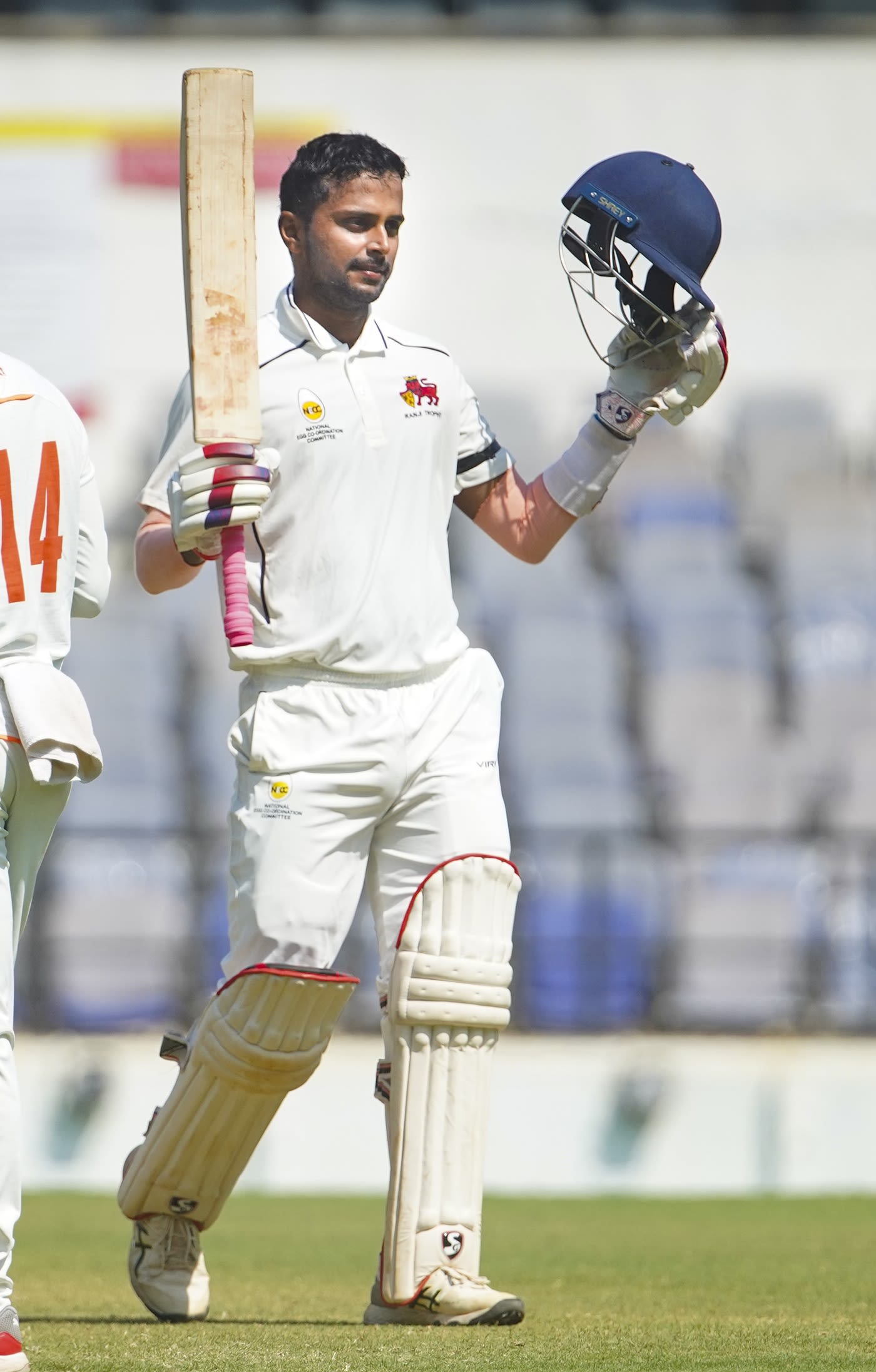 Akash Anand recorded his second first-class century
