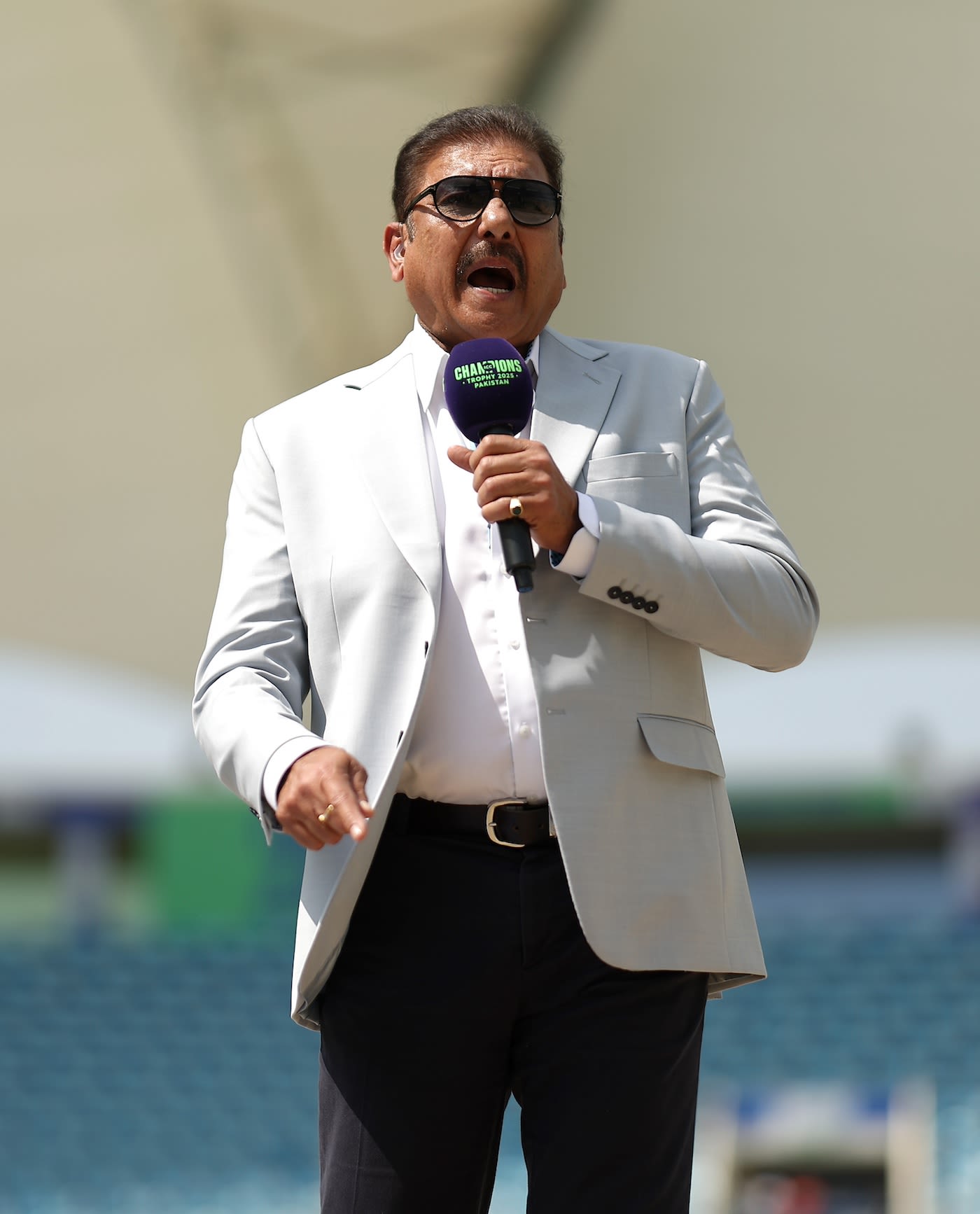 It's not an India game at a big tournament till Ravi Shastri has said so, loud and clear