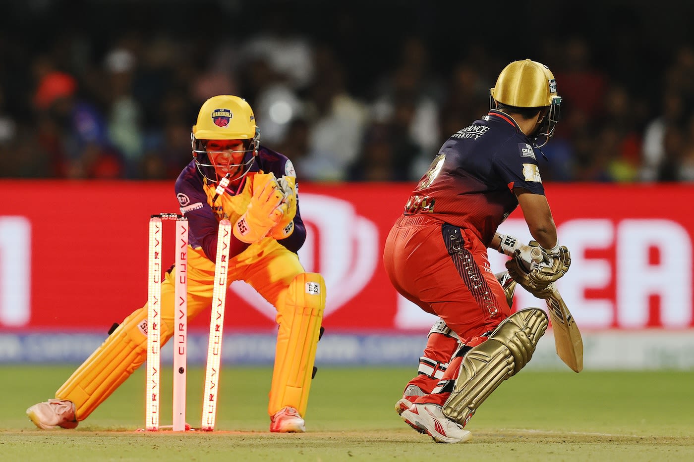 Uma Chetry took the bails off when Kanika Ahuja ventured out too much
