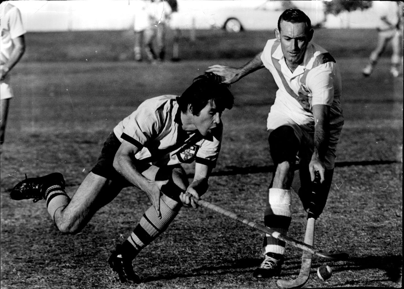Brian Booth in action for St. George
