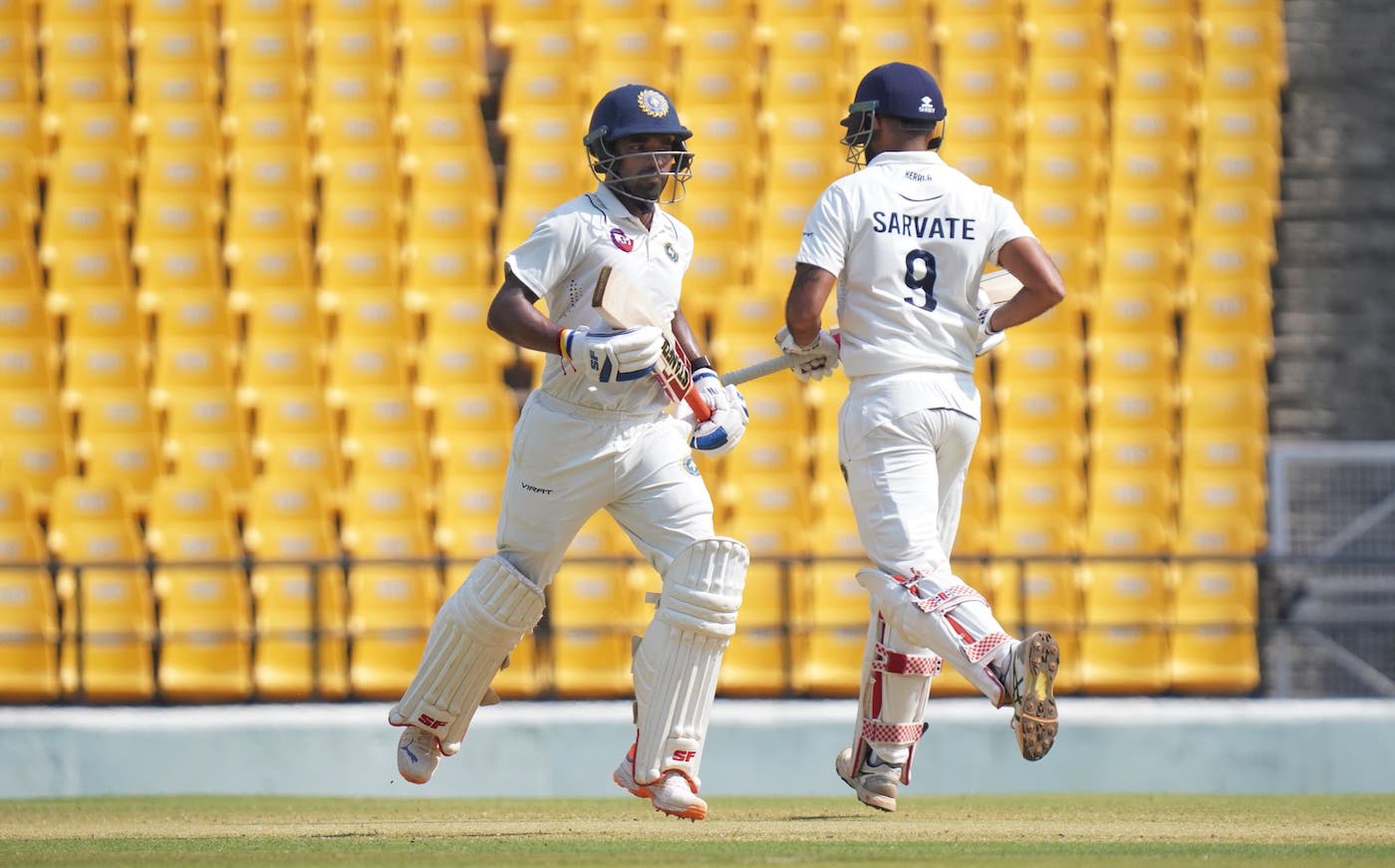 Sachin Baby and Aditya Sarwate added 63 off 152 balls for the fourth wicket