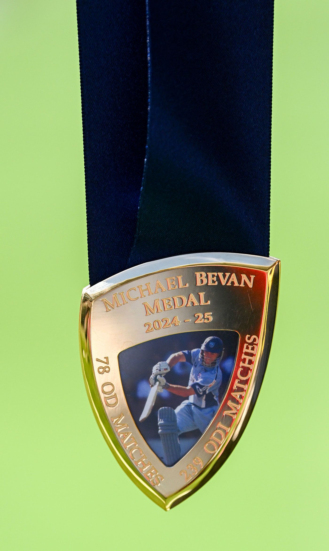 The Michael Bevan which will be presented to the Player of the Match in the One-Day Cup final