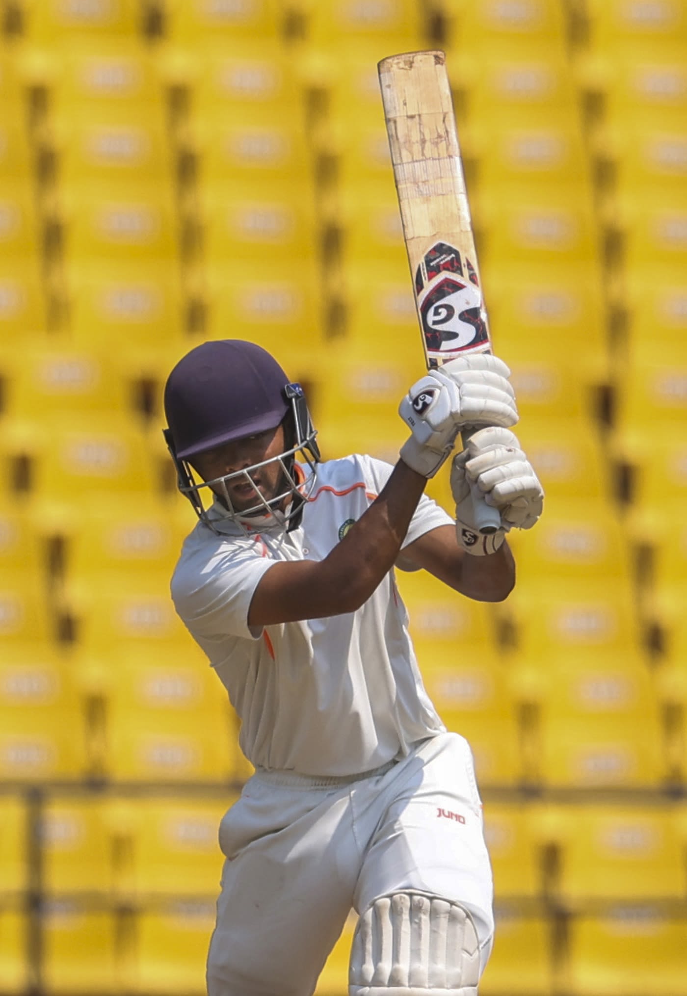 Danish Malewar scored 73 in the second innings after 153 in the first