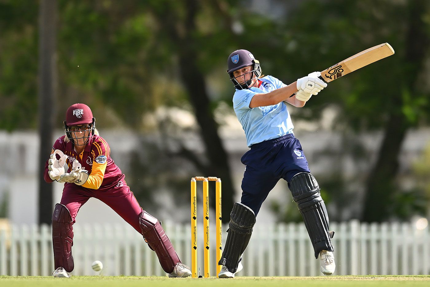 Anika Learoyd's 80 anchored the New South Wales innings
