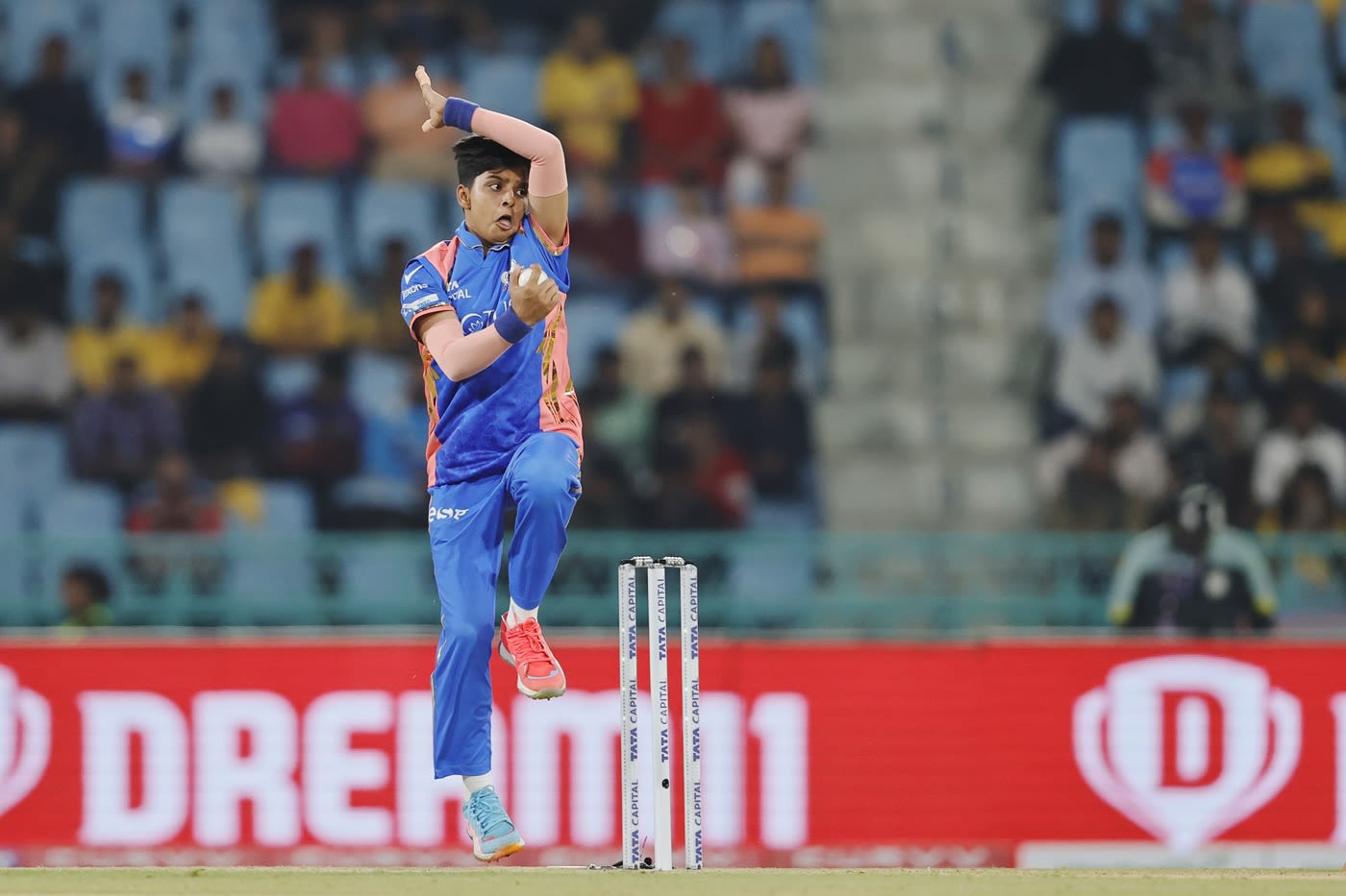 Sanskriti Gupta was brought in the 12th over