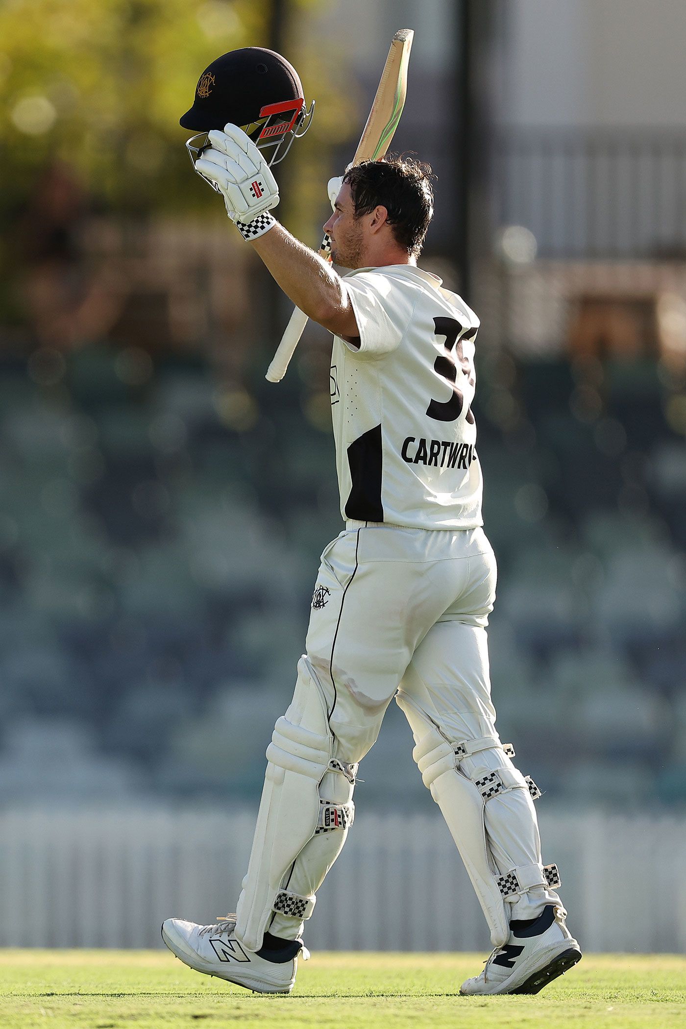 Hilton Cartwright brought up his second hundred of the season