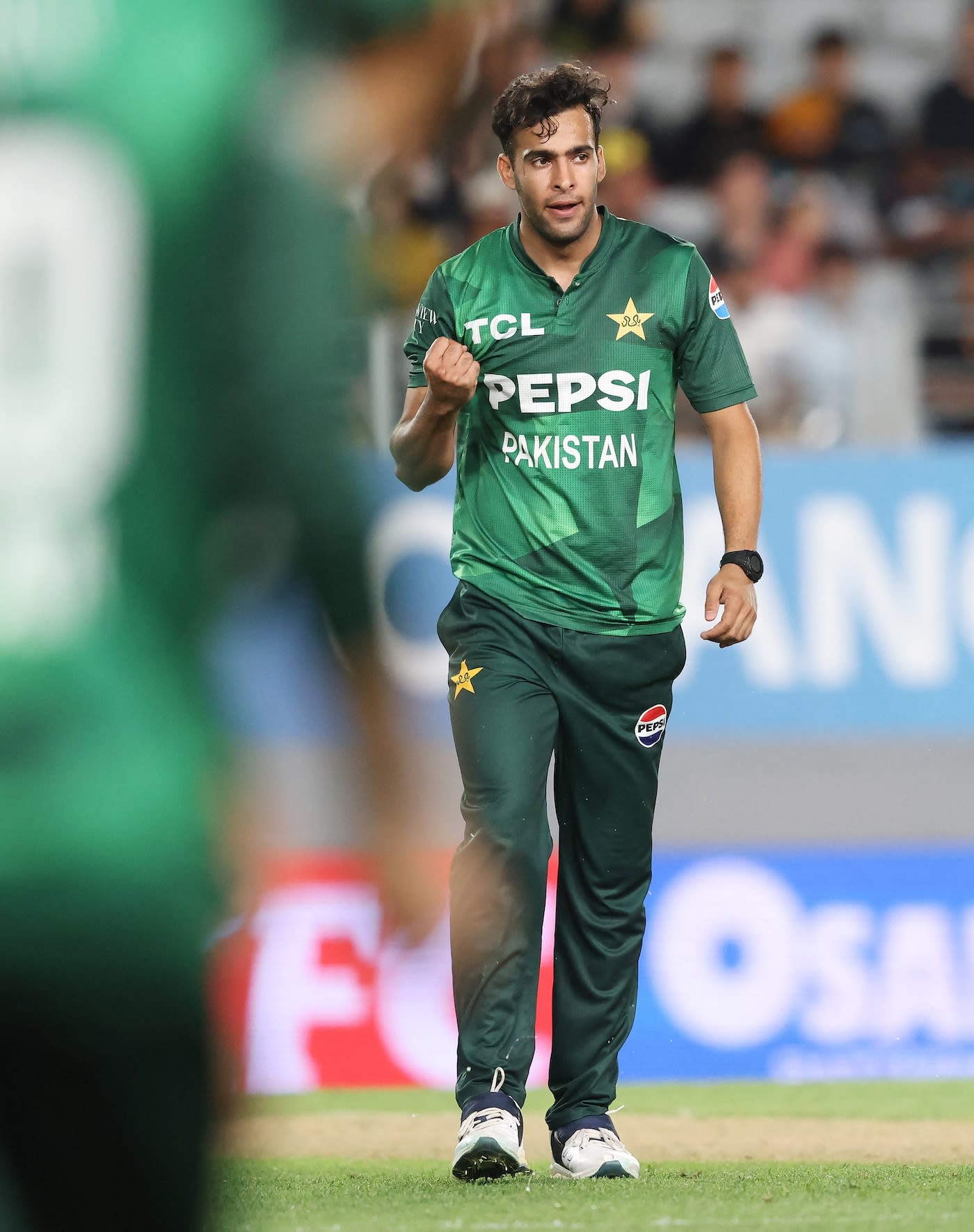 Abbas Afridi handed New Zealand a couple of blows