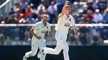Doggett's six trumps Vidler's four on dramatic opening day to Shield final