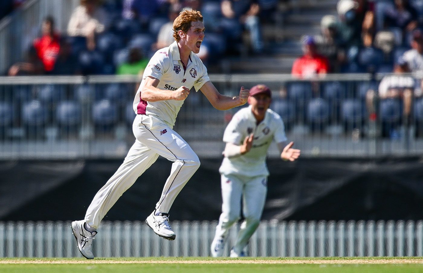Nineteen-year-old Callum Vidler was outstanding with the new ball