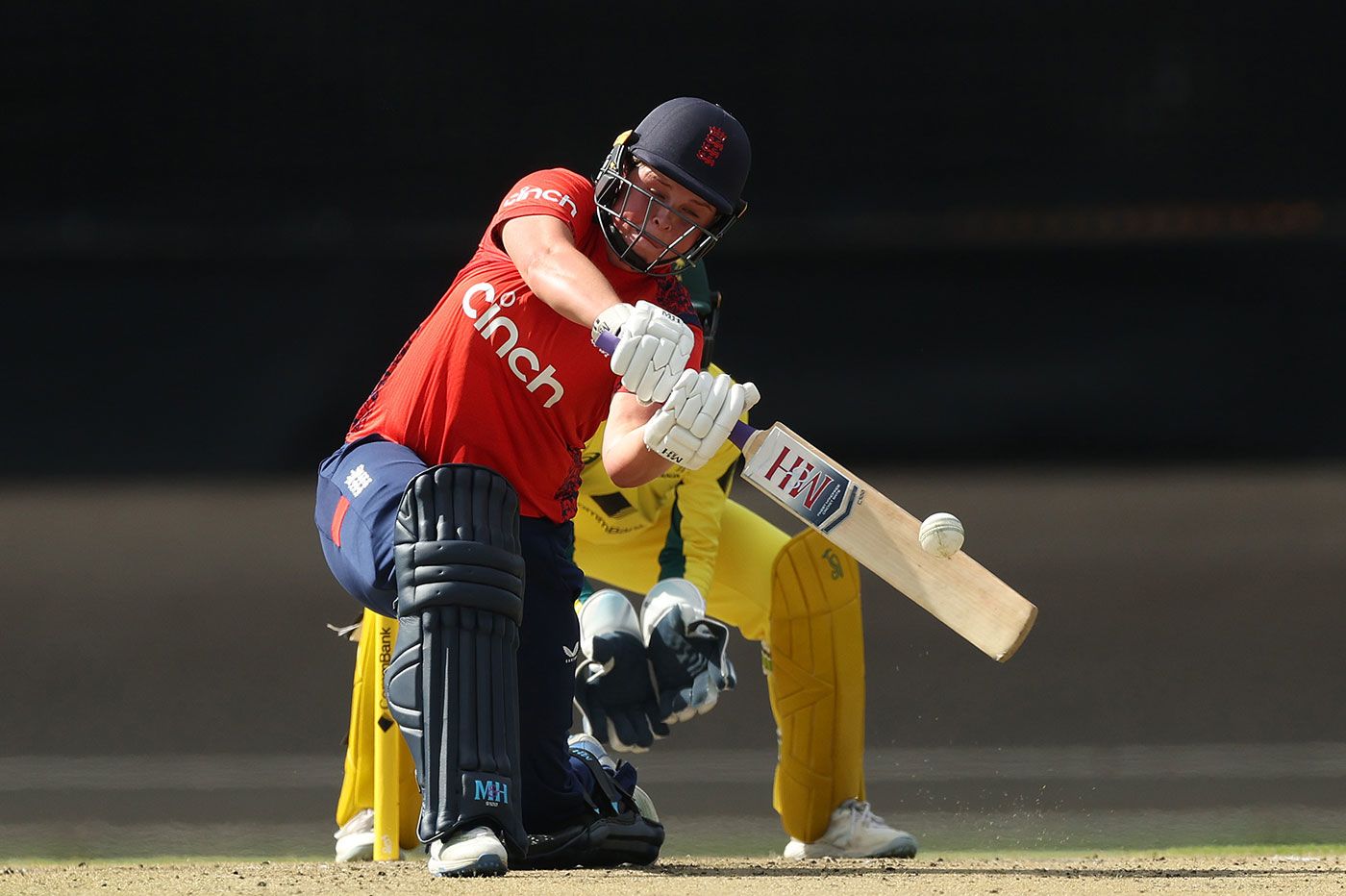 England A captain Grace Scrivens made 35 in the chase