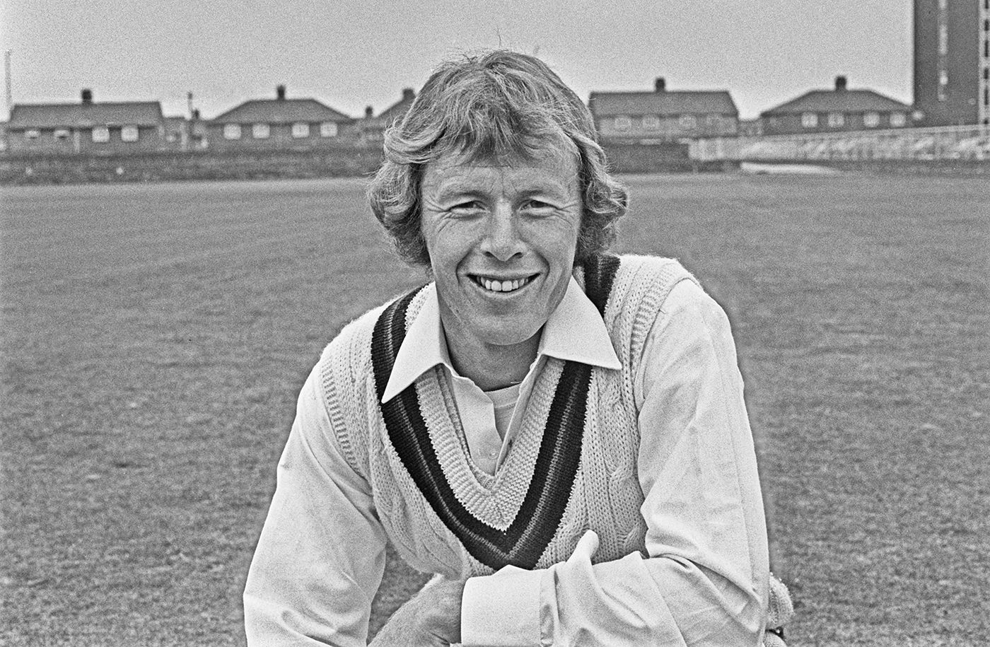 Lancashire's Peter Lever poses for the camera