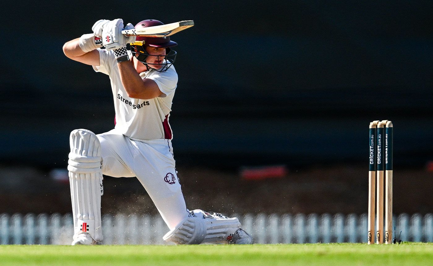 Jack Clayton attempted to hold Queensland together