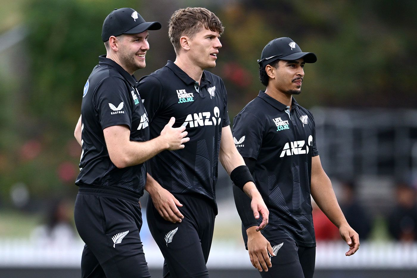 Ben Sears claimed his first ODI wickets