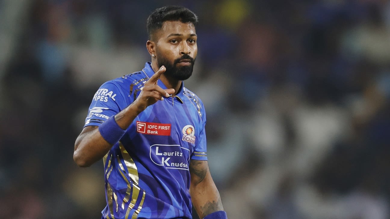 Hardik overtakes Kumble for best figures by a captain in the IPL