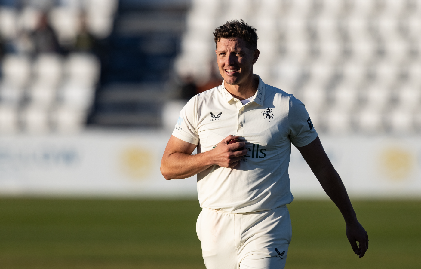 Keith Dudgeon completed a seven-wicket haul on debut