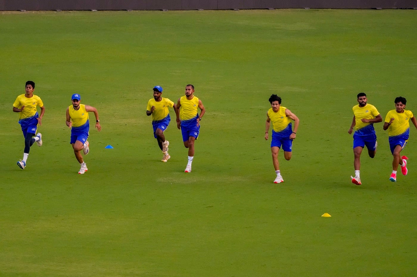 Jhathavedh Subramanyan and Money Grewal are among the net bowlers for CSK