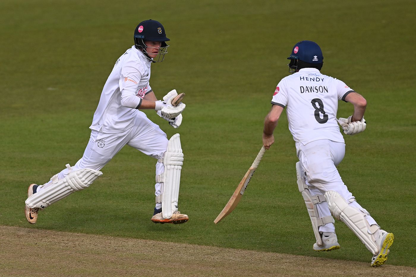 Tom Prest and Liam Dawson put on a useful partnership