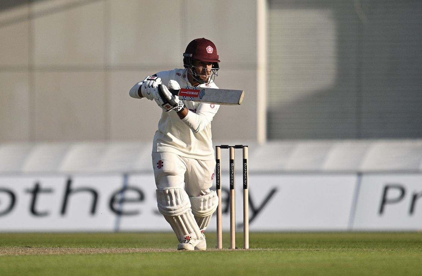 Saif Zaib made his fourth first-class hundred